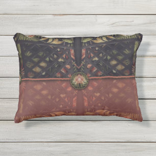 Coussin D'extérieur Clutch de latticulation tropicale