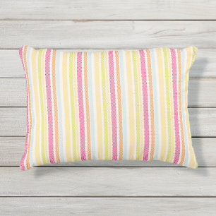 Coussin D'extérieur Coloré À damiers rose orange bleu vert jaune