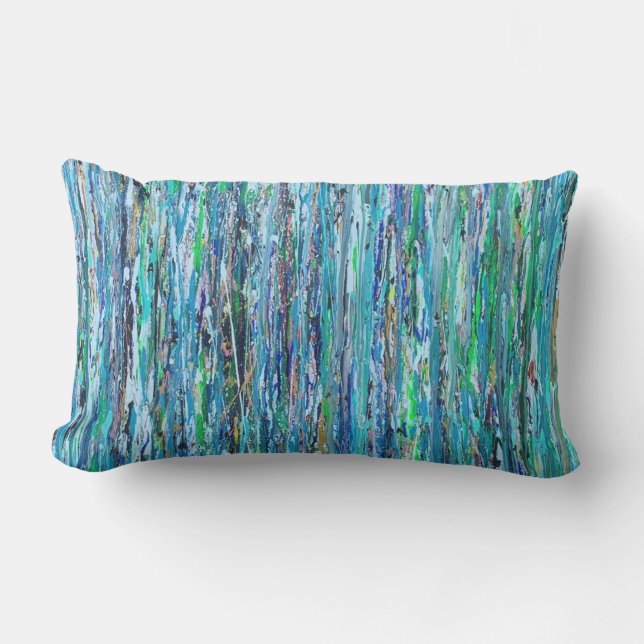 Coussin D'extérieur Eau sous le pont Lumbar extérieur Jetez l'oreiller (Recto)