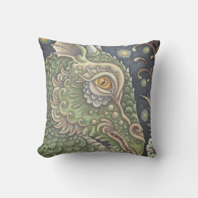 Coussin D'extérieur Edwin's Dragon Imaginaire LANCE PILLOW *Personnali (Recto)