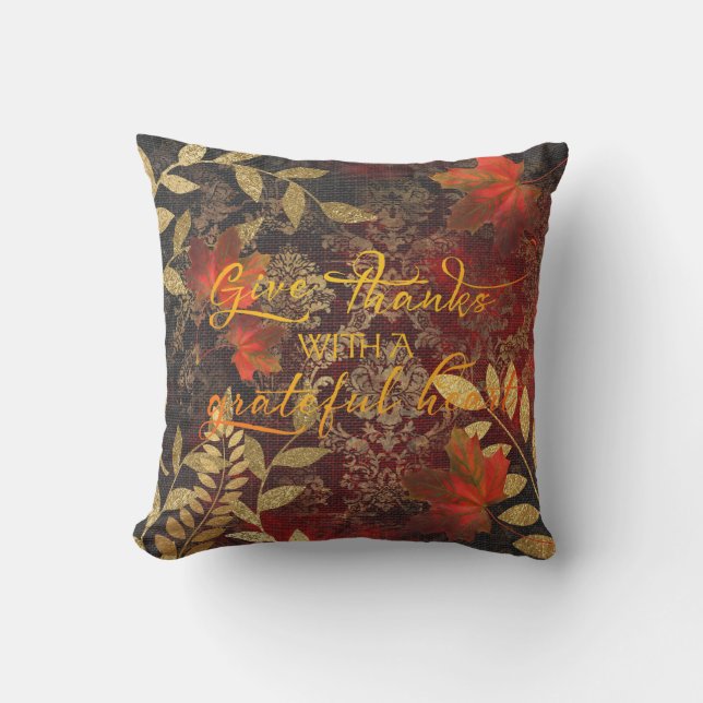 Coussin D'extérieur FD'sFall/collection 53086Da2a17 de thanksgiving (Recto)