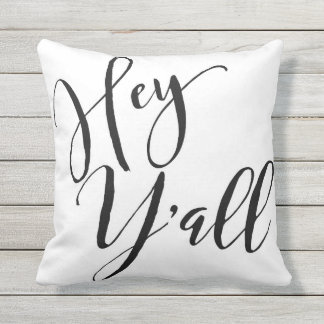 Coussin D'extérieur Hé vous carreau décoratif