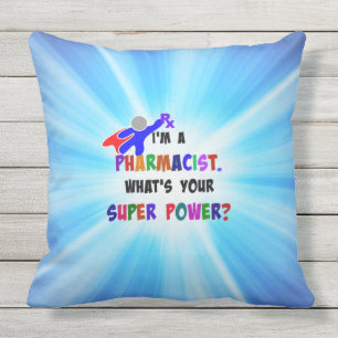 Coussin D'extérieur Humour pharmacien