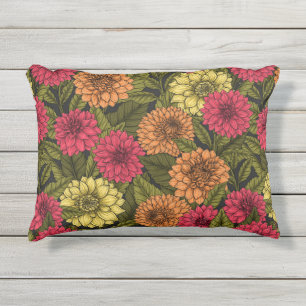 Coussin D'extérieur Jardin de Dahlia