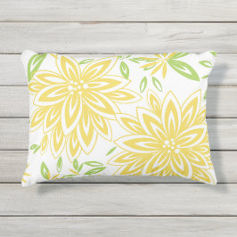 COUSSIN D'EXTÉRIEUR JAUNE DE BEURRE EXTÉRIEUR CHIC DE PILLOW_PRETTY
