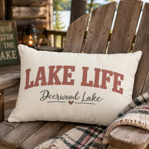 Coussin D'extérieur Lac Deerwood amusant Vie Extérieure du Lac