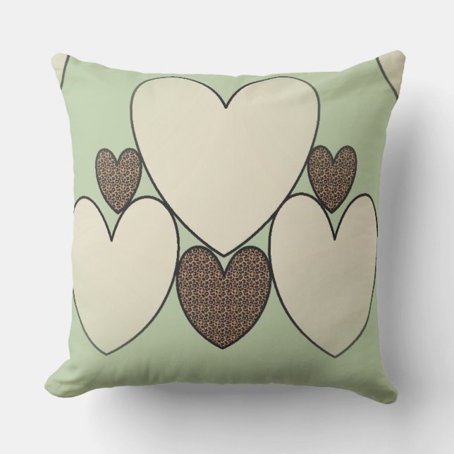 Coussin D'extérieur _LARGE de _Sage-Cheetah de (Recto)