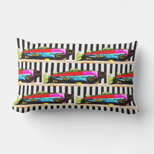 Coussin D'extérieur Motif de poisson coloré