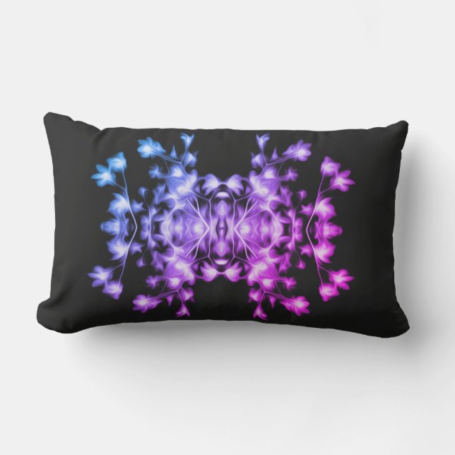 Coussin D'extérieur Motif floral Abstrait (Recto)
