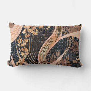 Coussin D'extérieur motif floral Abstrait, pois, vignes