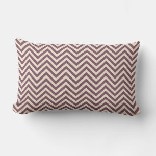 Coussin D'extérieur Motif géométrique Chevron Hors Blanc de Bourgogne