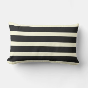 Coussin D'extérieur Motifs crème noire deux tons