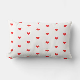 Coussin D'extérieur Motifs de cœur rouge mignons Décoration de maison 