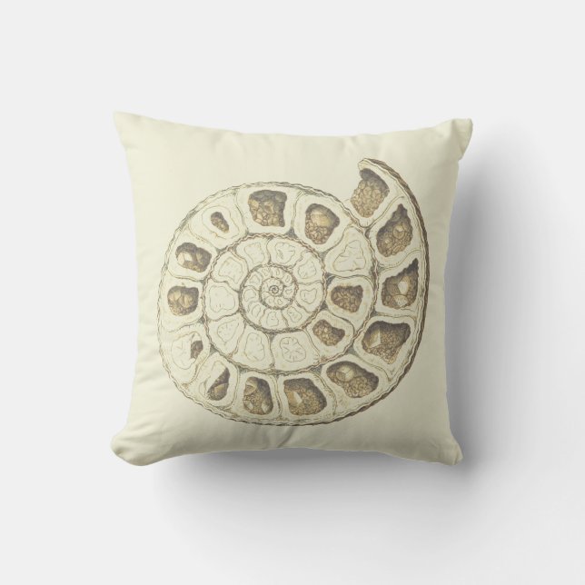 Coussin D'extérieur Nautilus Shell (Recto)