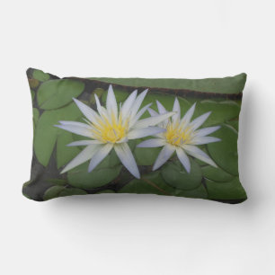Coussin D'extérieur Nymphéas blancs