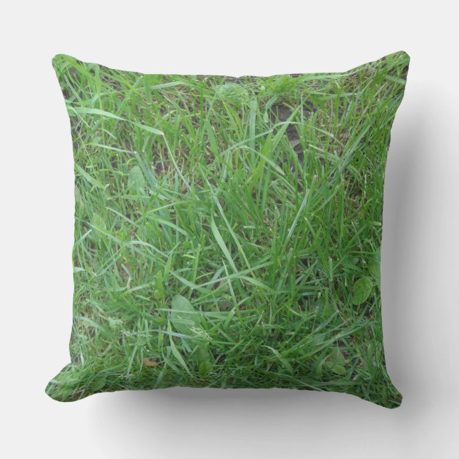 Coussin D'extérieur Parcelle extérieure d'oreiller à jet d'herbe Natur (Recto)