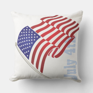 Coussin D'extérieur Patriotique, 4 juillet, Drapeau américain, Vieux G