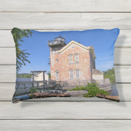 Coussin D'extérieur Phare de Saugerties, Hudson River New York