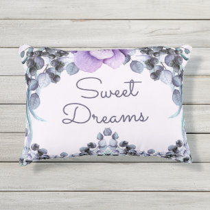 Coussin D'extérieur Pretty Lavender Eucalyptus Baby Nursery