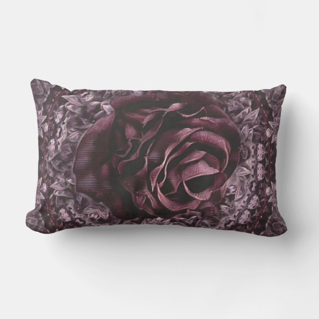Coussin D'extérieur Rose Mandala  (Recto)