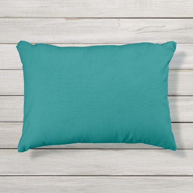 Coussin d'extérieur sarcelle (Devant)