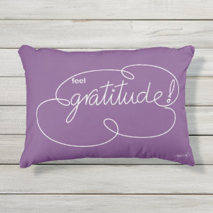 Coussin D'extérieur sentir GRATITUDE - Bold CloudS - W