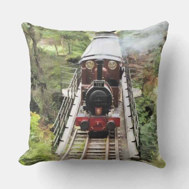 COUSSIN D'EXTÉRIEUR TRAINS À VAPEUR (Recto)
