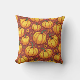 Coussin d'Halloween d'automne