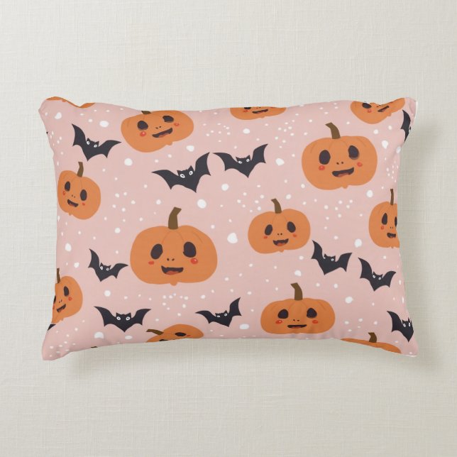 coussin d'halloween mignon (Devant)