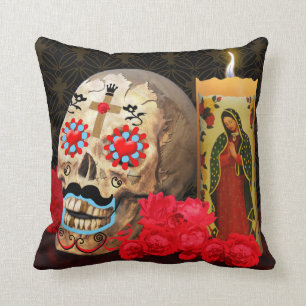 Coussin Dia de los Muertos Pillow