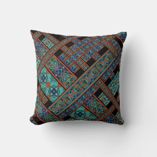 Coussin diagonal aurore boréale
