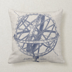 Coussin Diagramme de sphère armillaire