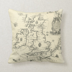 Coussin Diagramme du cours de l'armada espagnole