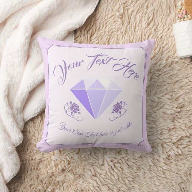 Coussin Diamant. Bijou. 60e anniversaire de mariage (Couverture)