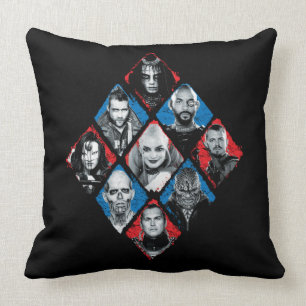 Coussin Diamant Checkered du groupe de travail X du