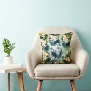 Coussin Diamant Dans Mon Coeur