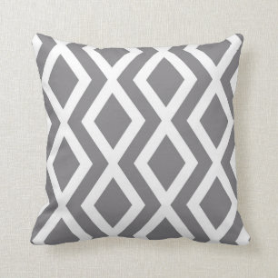 Coussin Diamant gris