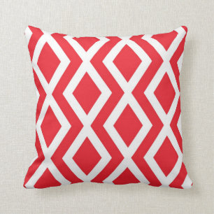 Coussin Diamant rouge