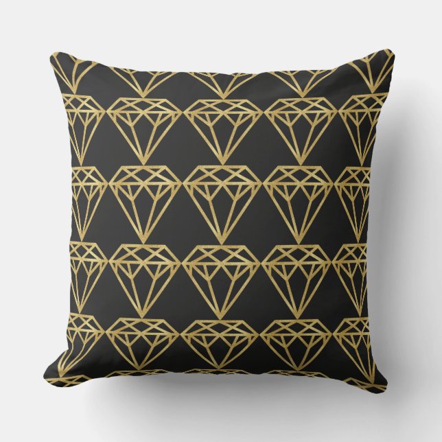 Coussin Diamond d'or (Recto)