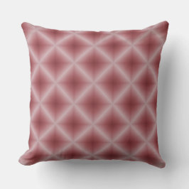 Coussin Diamond Funnel Hot rose Motif Jeu d'oreiller