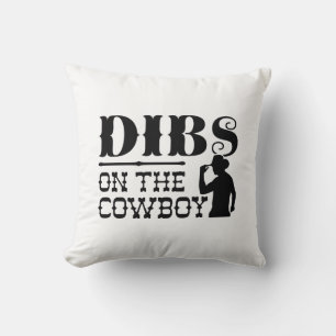 Coussin Dibs Sur Le Cowboy