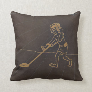 Coussin Digital Etched Art Metal Détecteur Guy