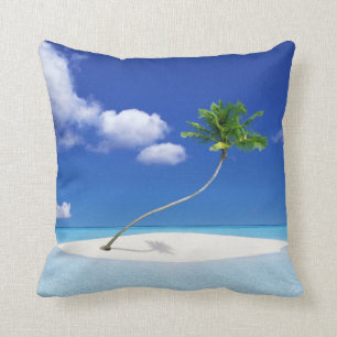 Coussin d'île de palmier