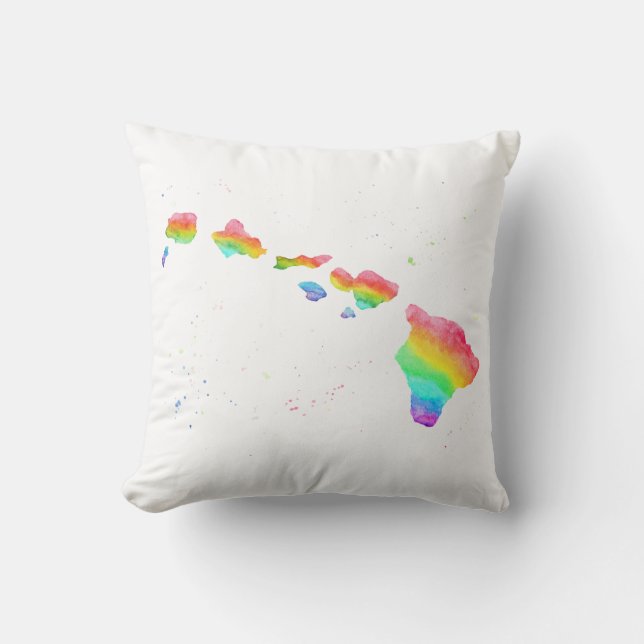 Coussin d'îles hawaïennes (Recto)