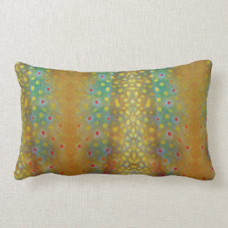 Coussin d'impression motif de truite Brook