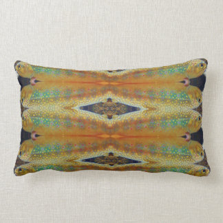 Coussin d'impression motif de truite Brook