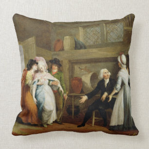 Coussin "Dinant dans les prairies de fauche (étonnées par