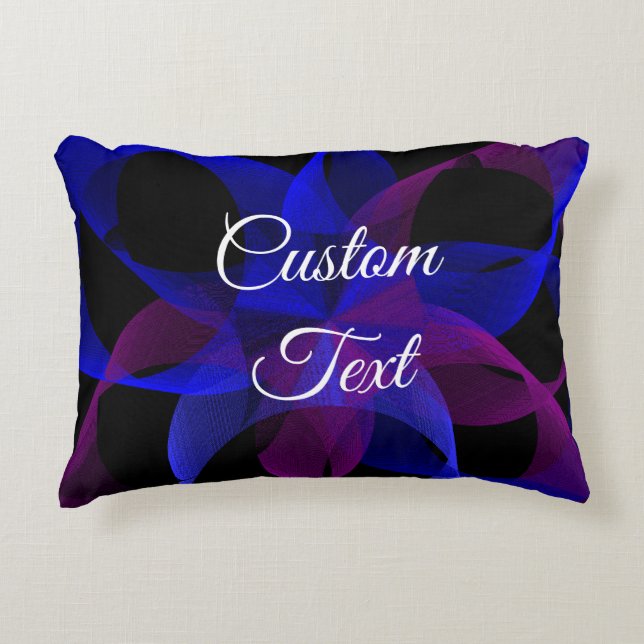 coussin d'inclinaison géométrique 3D à 2D (Devant)