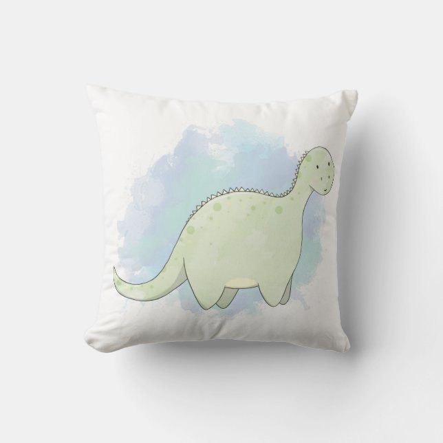 Coussin Dinosaur Cushion - Dipladocus (pépinière, enfant) (Recto)