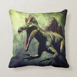 Coussin Dinosaur effrayant